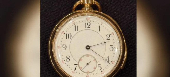 Titanik kazazedesinin saati açık artırmayla satışa çıkıyor