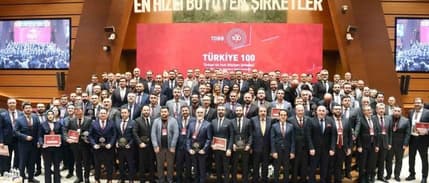 TOBB, Türkiye'nin en hızlı büyüyen 100 şirketini açıkladı