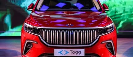 Togg'un ilk yerli otomobili banttan indi