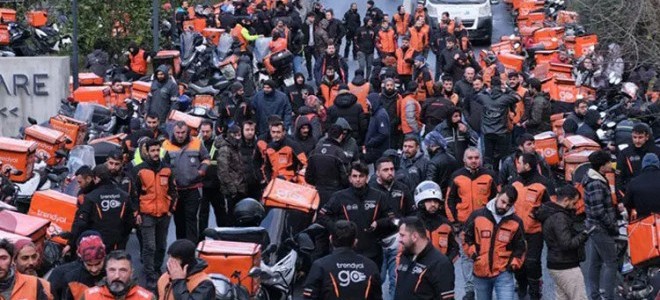 Trendyol Go kuryelerinin eylemi sonuç verdi