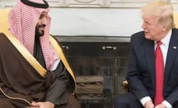 Trump, 1 trilyon dolarlık anlaşma için Suudi Arabistan’da