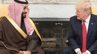 Trump, 1 trilyon dolarlık anlaşma için Suudi Arabistan’da