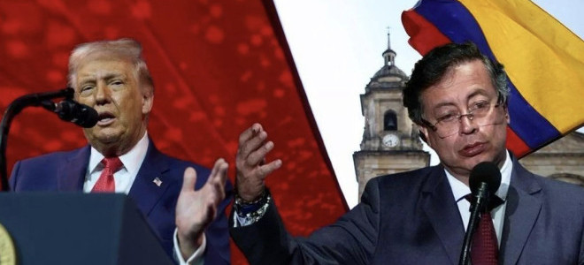 Trump, birkaç gün önce hakaret ettiği Kolombiya lideriyle görüştü