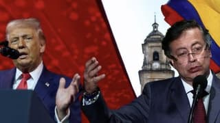 Trump, birkaç gün önce hakaret ettiği Kolombiya lideriyle görüştü