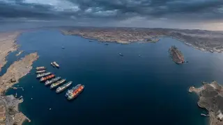 Trump, Hürmüz Boğazı'nı ABD toprağı ilan ettiği bir görsel paylaştı