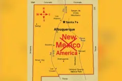Trump, New Mexico'nun adını değiştirdiği bir harita paylaştı