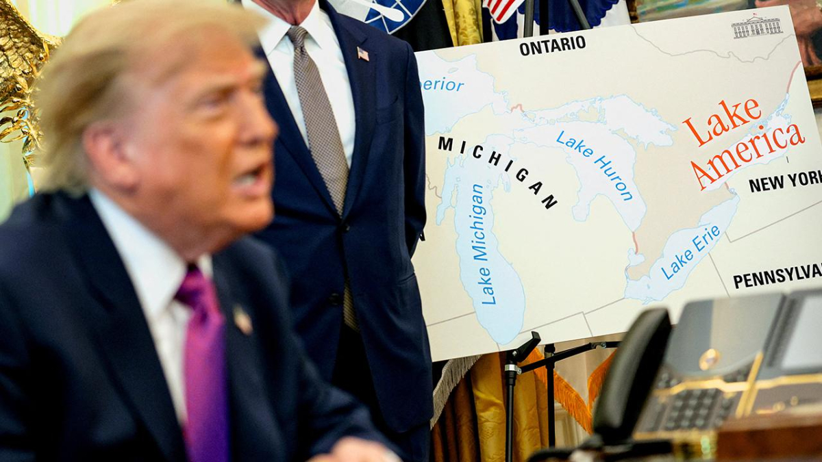 Trump, Ontario Gölü'nün adını Amerika Gölü olarak değiştirdi
