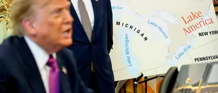 Trump, Ontario Gölü'nün adını Amerika Gölü olarak değiştirdi