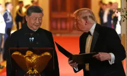 Trump: Şi ile verimli bir toplantı gerçekleştirdik