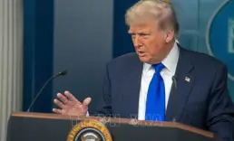 Trump: Uranyumdan vazgeçilmesi yaptırımların kalkacağı anlamına gelmez