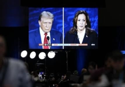 Trump ve Harris canlı yayında ilk kez karşı karşıya geldi
