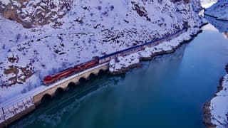 Turistik Doğu Ekspresi kış sezonunu 10 bin yolcuyla kapattı