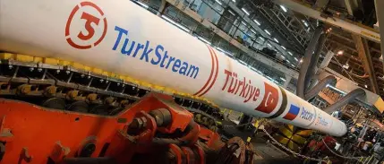 TürkAkım üzerinden Avrupa'ya gaz akışı geçici olarak durduruldu