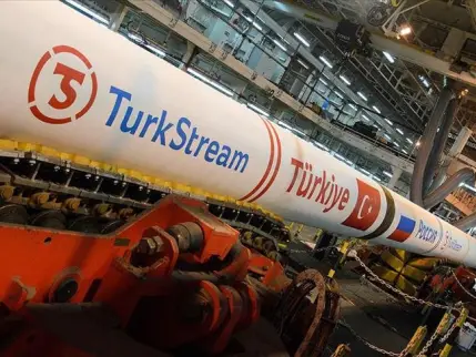 TürkAkım üzerinden Avrupa'ya gaz akışı geçici olarak durduruldu