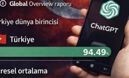 Türkiye, ChatGPT kullanımında dünya zirvesine çıktı