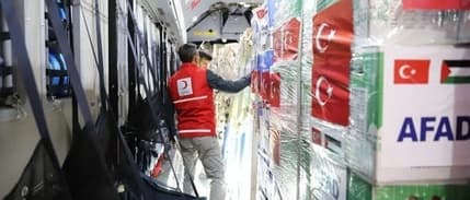 Türkiye'den Gazze'ye insani yardım