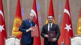 Türkiye ile Kırgızistan arasında 19 yeni anlaşma imzalandı