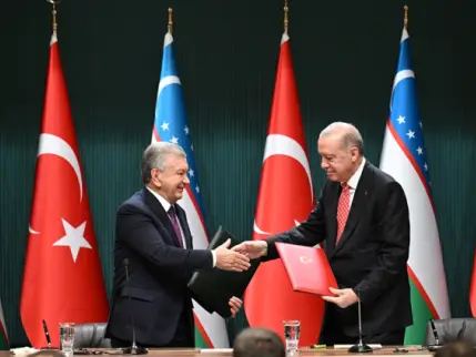 Türkiye ile Özbekistan arasında 5 anlaşma imzalandı