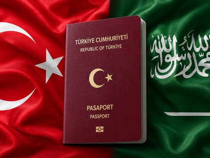 Türkiye ile Suudi Arabistan'dan vize muafiyeti anlaşması: İşte muaf olacak pasaportlar