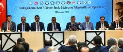 Türkiye Kamu-Sen, 7. Dönem Sözleşmesi'ne ilişkin taleplerini açıkladı
