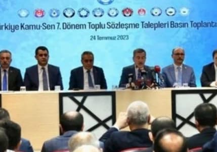 Türkiye Kamu-Sen, 7. Dönem Sözleşmesi'ne ilişkin taleplerini açıkladı