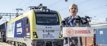 Türkiye'nin ilk özel uluslararası yük treni seferlere başladı