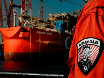 Türkiye'nin ilk yüzer üretim platformu Osman Gazi göreve başlıyor