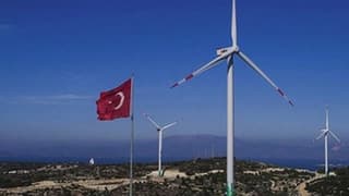 Türkiye'nin rüzgar gücü 13 bin megavatı geçti