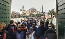 Türkiye'ye gelen turist sayısında son iki yılın en düşük artışı