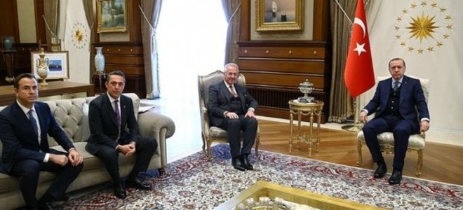 TÜSİAD Heyeti, Cumhurbaşkanı Erdoğan'ı Ziyaret Etti
