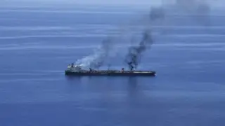 Umman açıklarında petrol tankerine saldırı