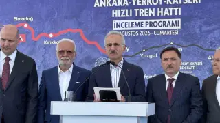Uraloğlu: Ankara-Kayseri arası 7 saatten 2 saatin altına inecek