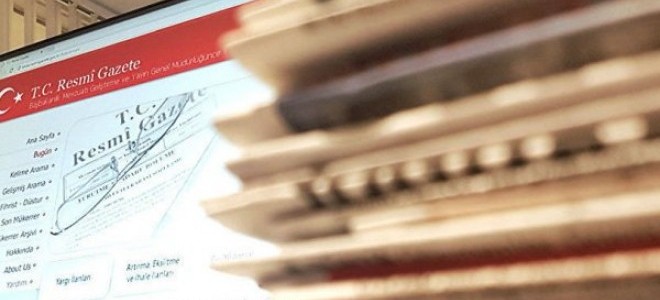 Vergi Konseyi yönetmeliği yürürlüğe girdi