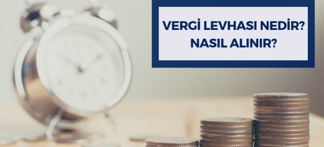 Vergi Levhası Nedir? 2019'da Nasıl Alınır?