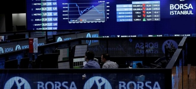 VİOP'ta BIST 30 endeksi haftaya sınırlı düşüşle başladı