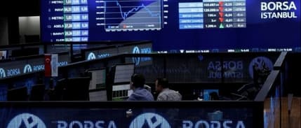 VİOP'ta BIST 30 endeksi haftaya sınırlı düşüşle başladı