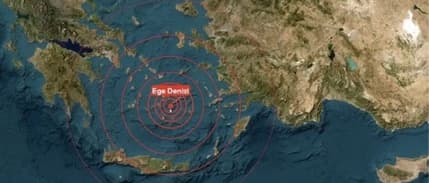 Yapay zeka, Ege Denizi'ndeki depremlerin nedenini ortaya çıkardı
