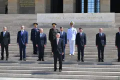YAŞ kararları kapsamında 25 general ve amiral terfi etti