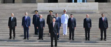YAŞ kararları kapsamında 25 general ve amiral terfi etti