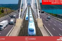 Yavuz Sultan Selim Köprüsü üzerinden geçecek tren hattı için dev imza