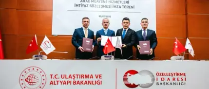 Yeni nesil araç muayene sistemi için imzalar atıldı