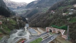 Yeni Zigana Tüneli yarın hizmete giriyor