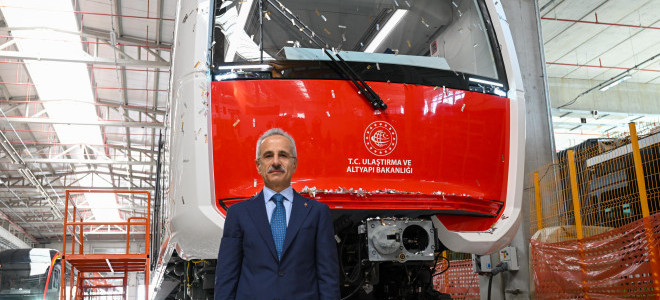 Yerli ve milli demir yolu için yatırımlar 3.5 katına çıkarıldı