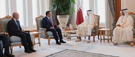 Yılmaz ve Şimşek’ten Katar ziyareti