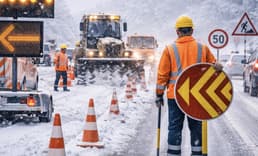 Yurt genelinde zorlu kava koşullarında yol yapım çalışmaları devam ediyor
