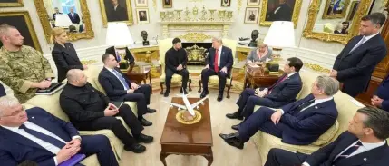 Zelenskiy Washington'da Patriot talebini yineledi